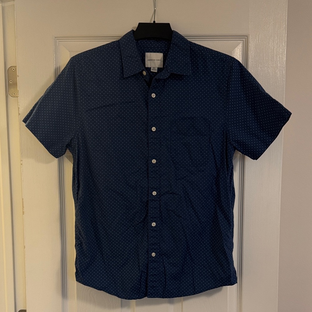 Men’s American Eagle Outfitters Short-Sleeve Button-Down Shirt